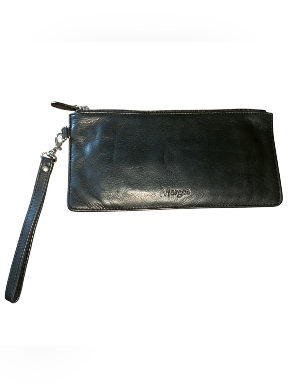 Margot Genuine Leather Wristlet
